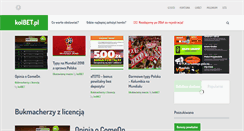 Desktop Screenshot of kolbet.pl